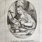 1718 ALTAR SECRETS in DUTCH ILLUSTRATED antique BLIND-STAMPED VELLUM