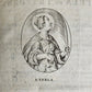 1718 ALTAR SECRETS in DUTCH ILLUSTRATED antique BLIND-STAMPED VELLUM