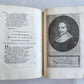 1736 POETRY in DUTCH PALAMEDES antique ILLUSTRATED