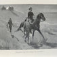1903 AN APACHE PRINCESS by GENERAL CHARLES KING antique ILLUSTRATED
