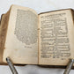 1579 JULIUS CAESAR ILLUSTRATED DE BELLO GALICO antique PIGSKIN BOUND 16th CENT.