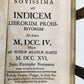 1726 INDEX of PROHIBITED BOOKS PRAGUE antique PIGSKIN BINDING Index librorum