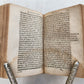 1593 TRAGIC STORIES by M. Bandello in FRENCH antique VELLUM BINDING 16th century