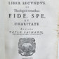1626 THEOLOGY AGAINST WITCH TRIALS by LAYMANN antique PIGSKIN BINDING 17th cent.