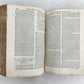 1626 THEOLOGY AGAINST WITCH TRIALS by LAYMANN antique PIGSKIN BINDING 17th cent.