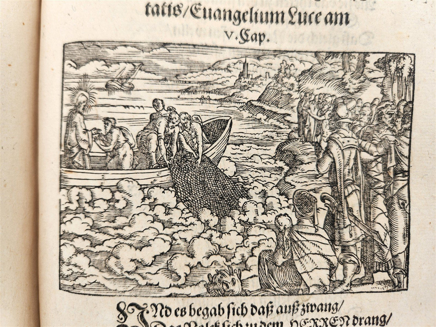 1569 PICTURE BIBLE antique ILLUSTRATED LAYMANS BIBLIA J. Amman Solis Bocksberger