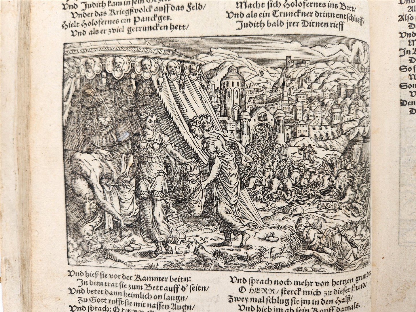 1569 PICTURE BIBLE antique ILLUSTRATED LAYMANS BIBLIA J. Amman Solis Bocksberger