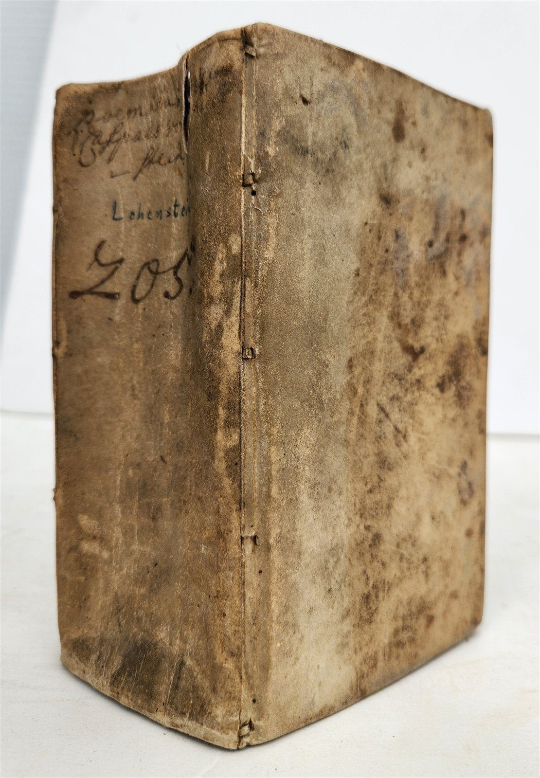 1689 ILLUSTRATED THEATRE PLAYS antique IBRAHIM SULTAN CLEOPATRA AGRIPPINA vellum