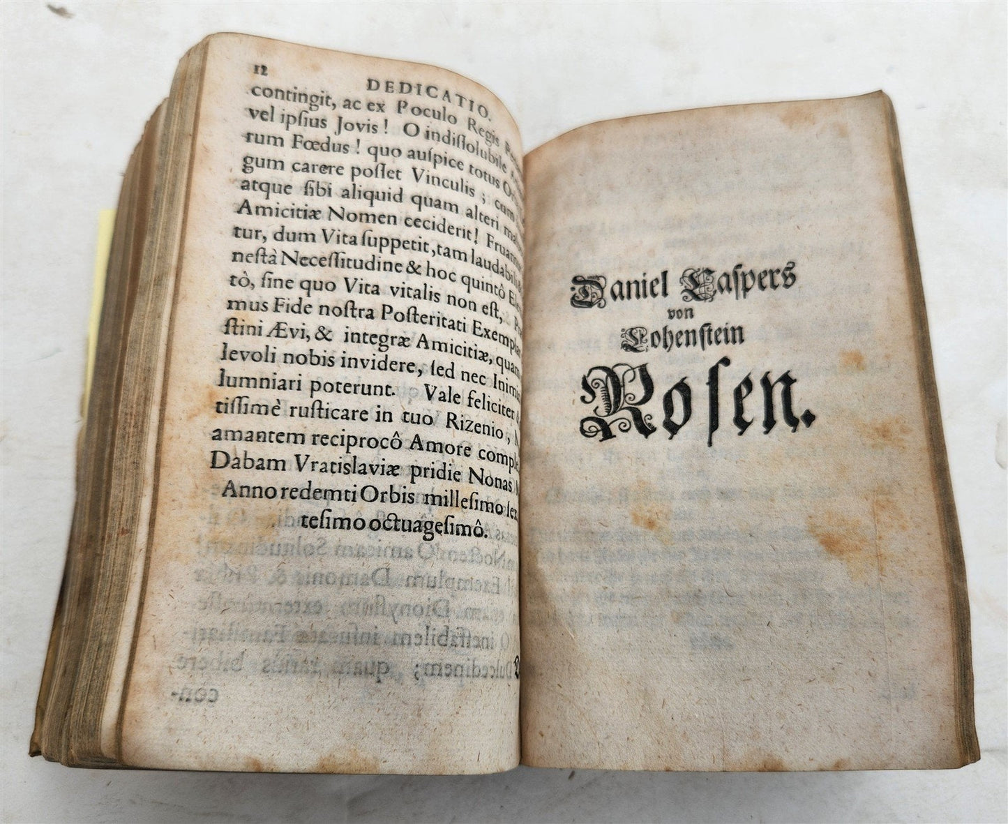 1689 ILLUSTRATED THEATRE PLAYS antique IBRAHIM SULTAN CLEOPATRA AGRIPPINA vellum