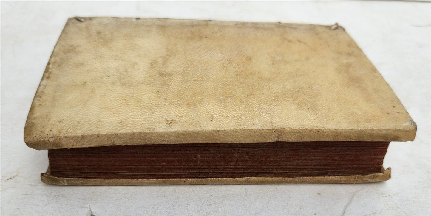 1597 POETRY on FISHING & HUNTING by OPPIAN antique VELLUM BOUND 16th CENTURY