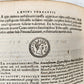 1591 BIOGRAPHIES of ROMAN RULERS antique ILLUSTRATED 12 CAESARS vellum PLANTIN
