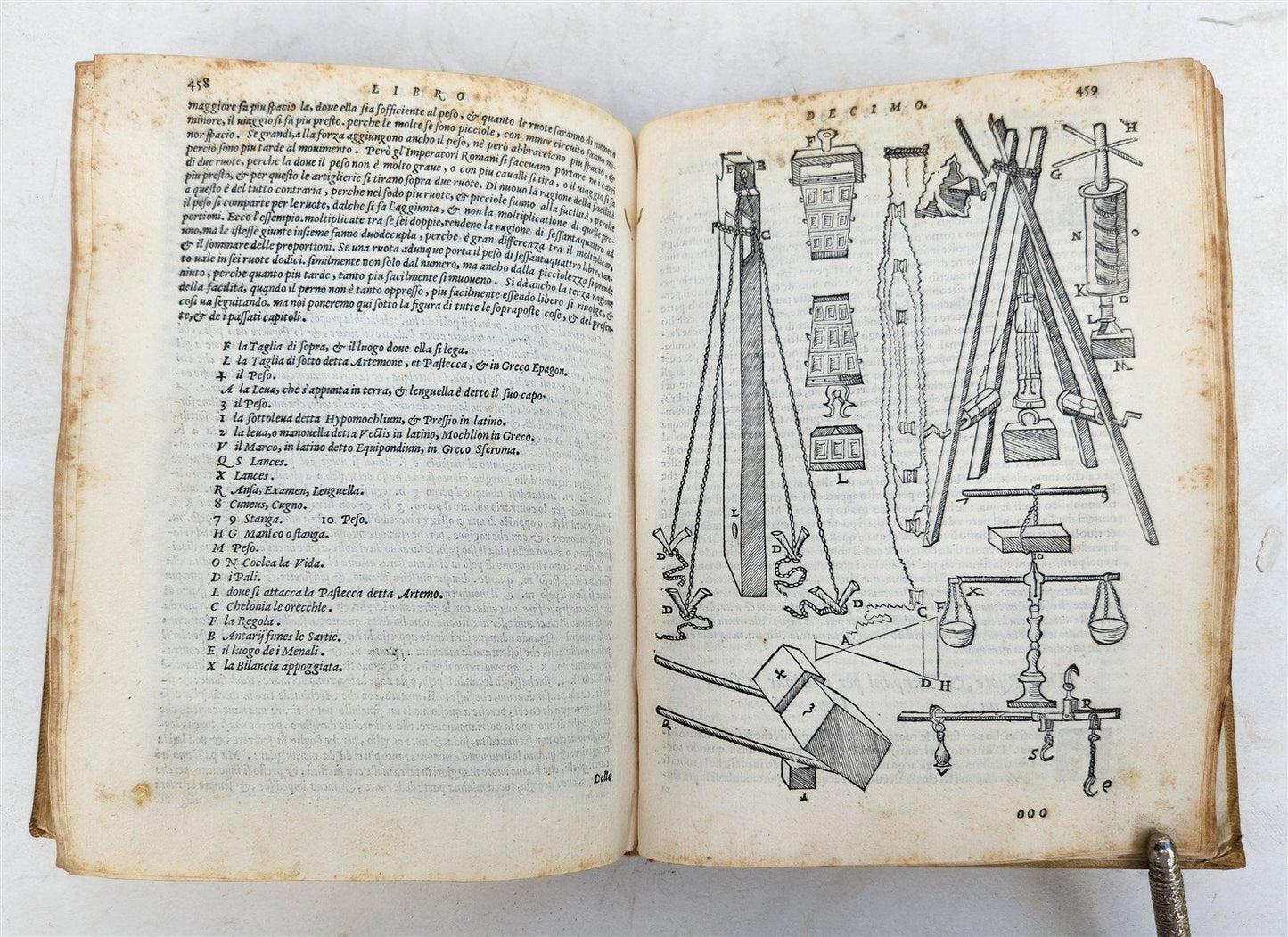 1567 ARCHITECTURE by VITRUVIUS antique FULLY ILLUSTRATED 16th CENTURY vellum