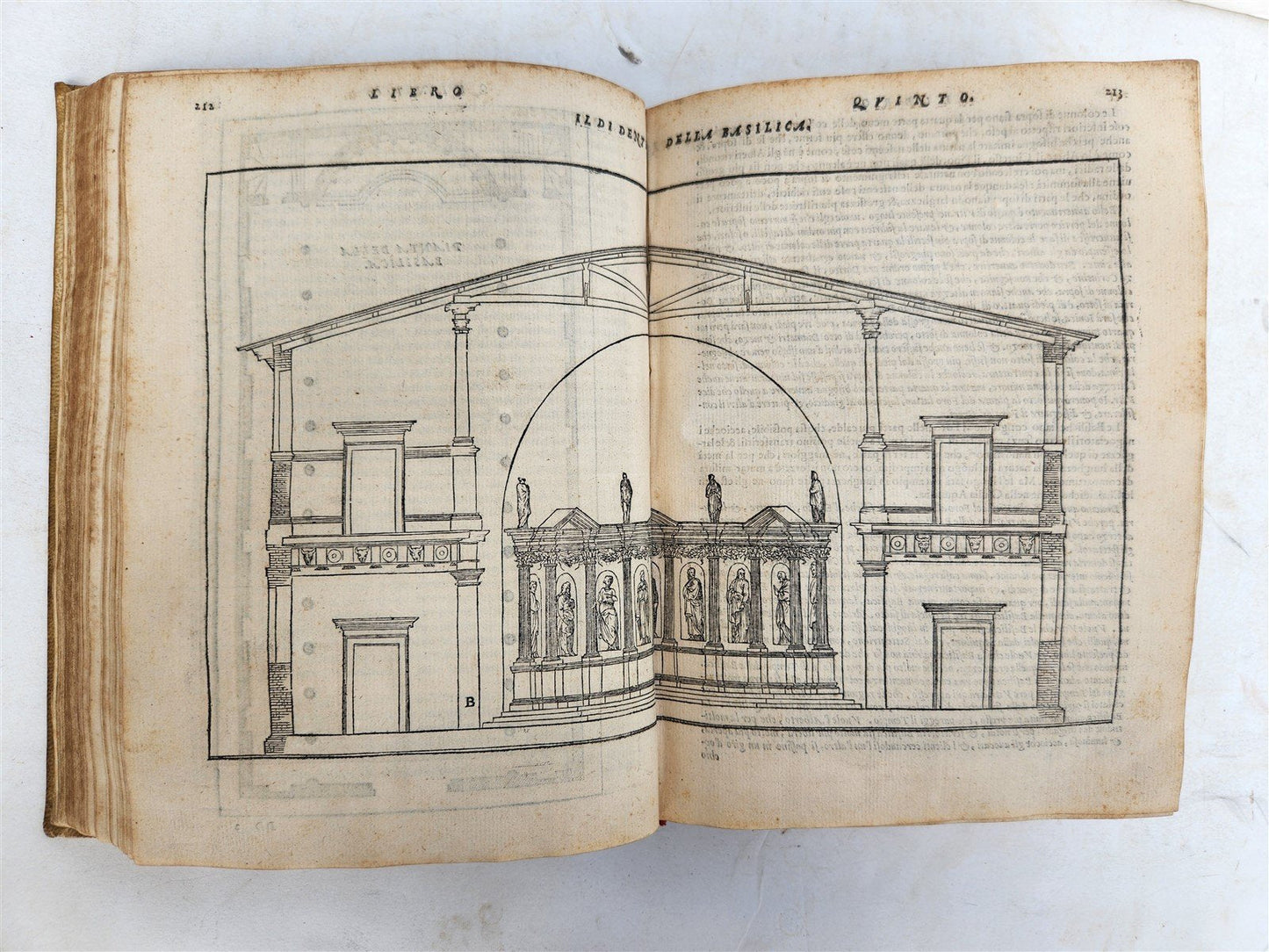 1567 ARCHITECTURE by VITRUVIUS antique FULLY ILLUSTRATED 16th CENTURY vellum