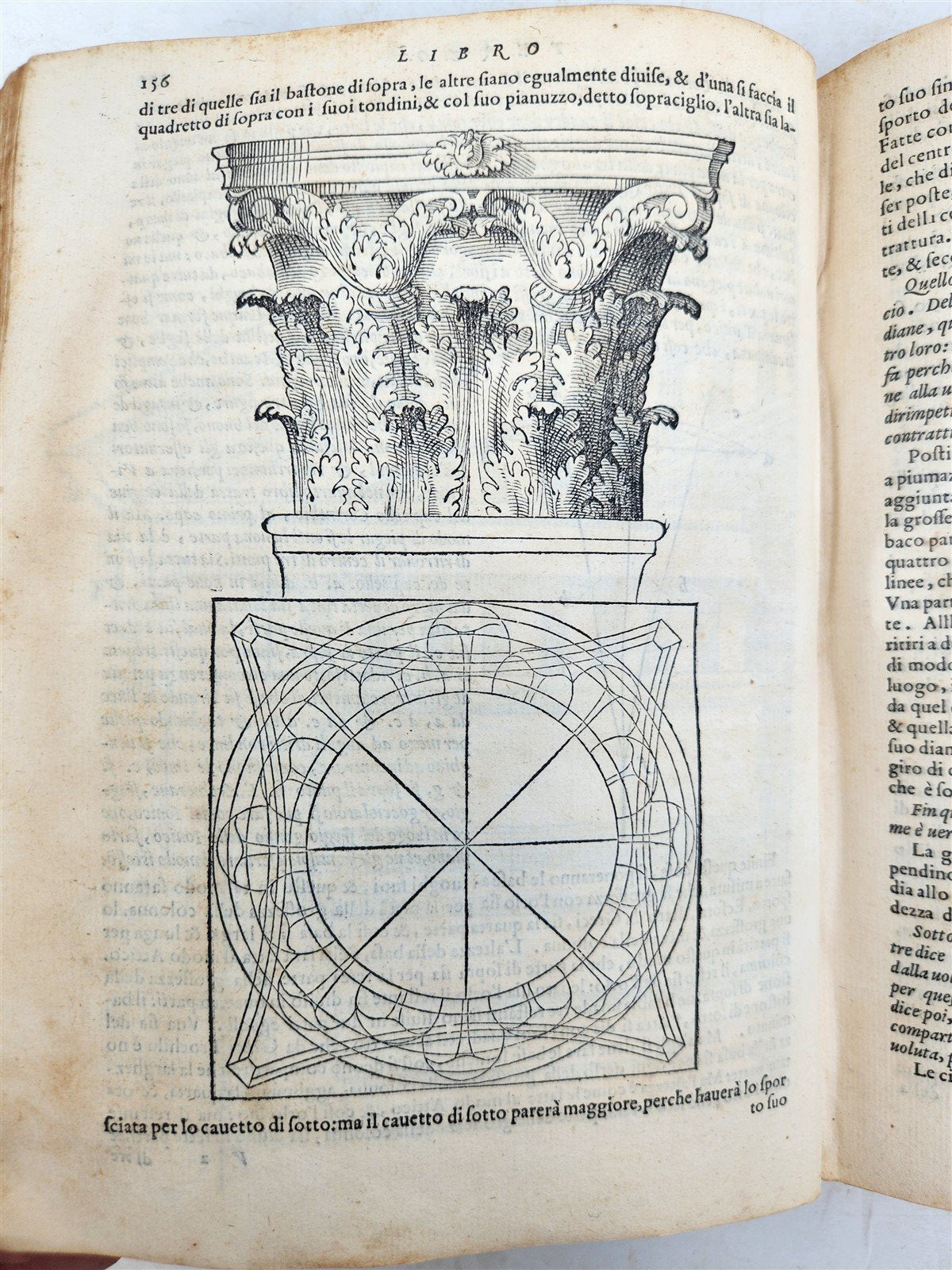 1567 ARCHITECTURE by VITRUVIUS antique FULLY ILLUSTRATED 16th CENTURY vellum