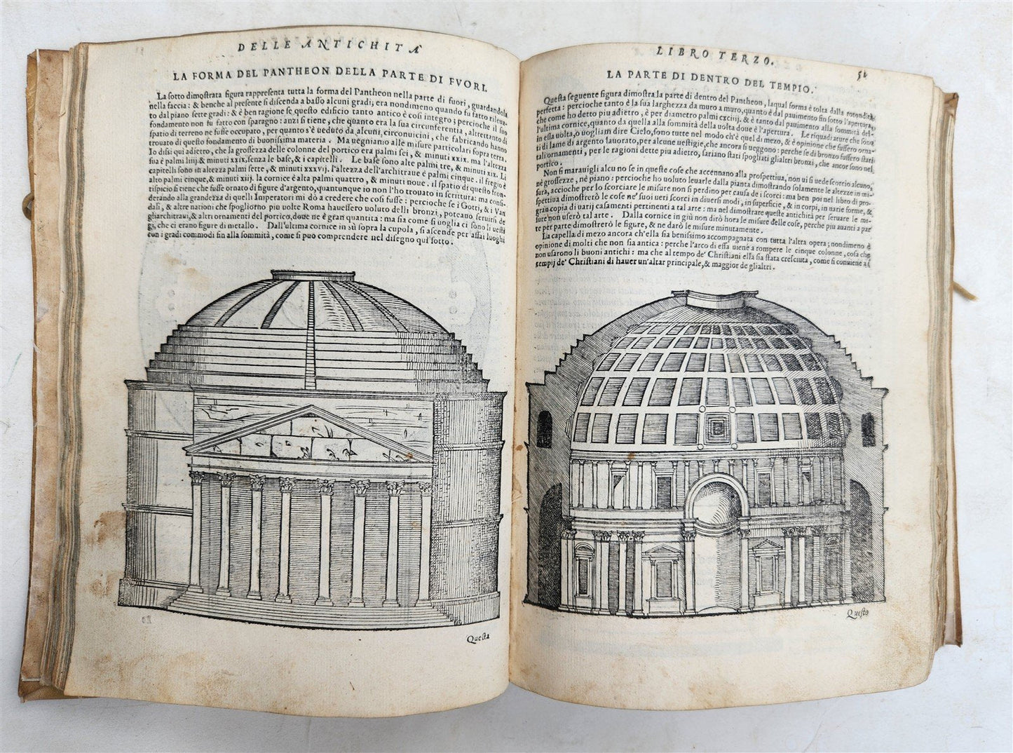 1566 ARCHITECTURE by S. SERLIO antique FULLY ILLUSTRATED 16th CENTURY vellum