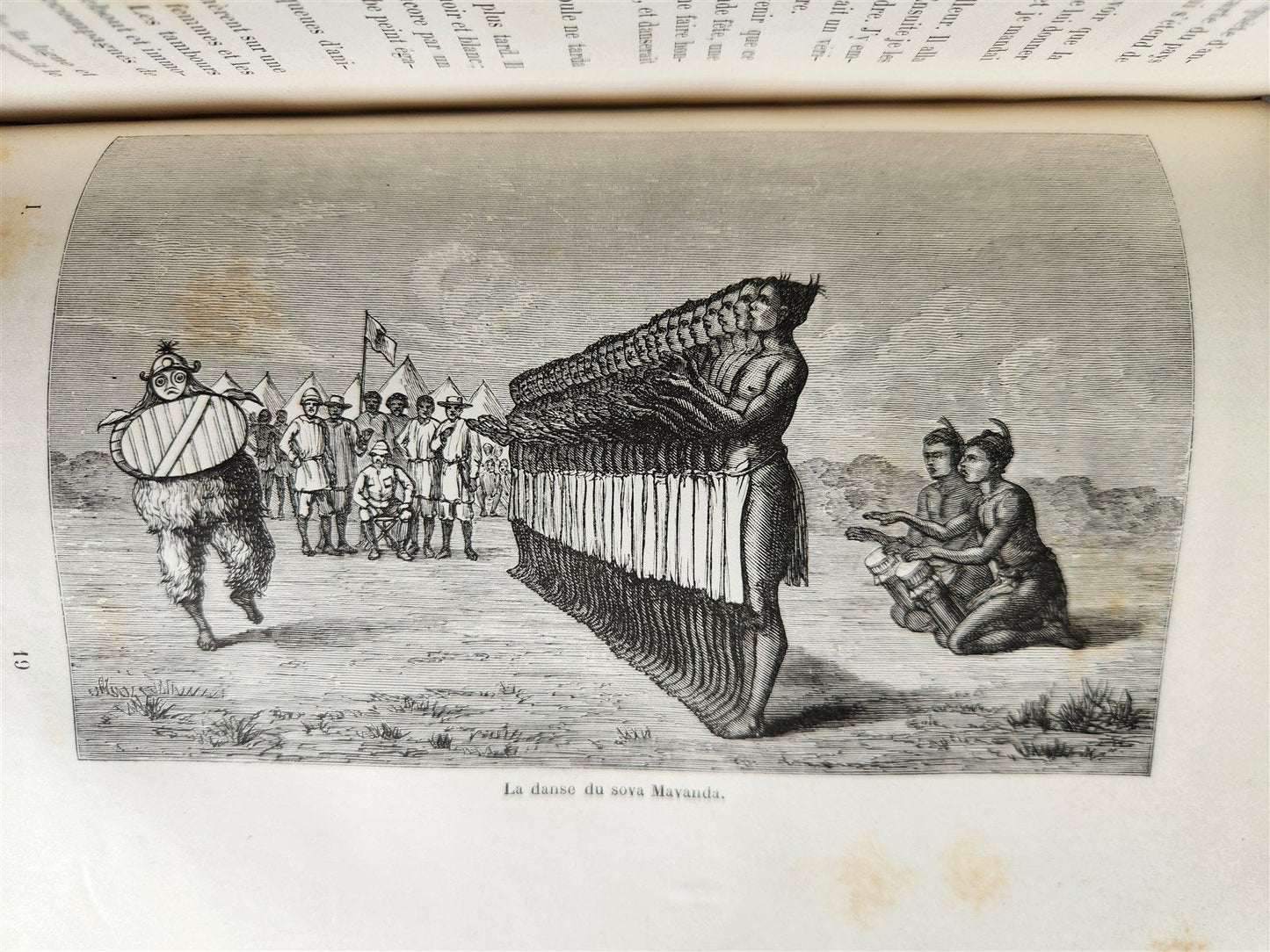 1881 AFRICA TRAVELS by SERPA PINTO 2 ILLUSTRATED VOLUMES in FRENCH antique