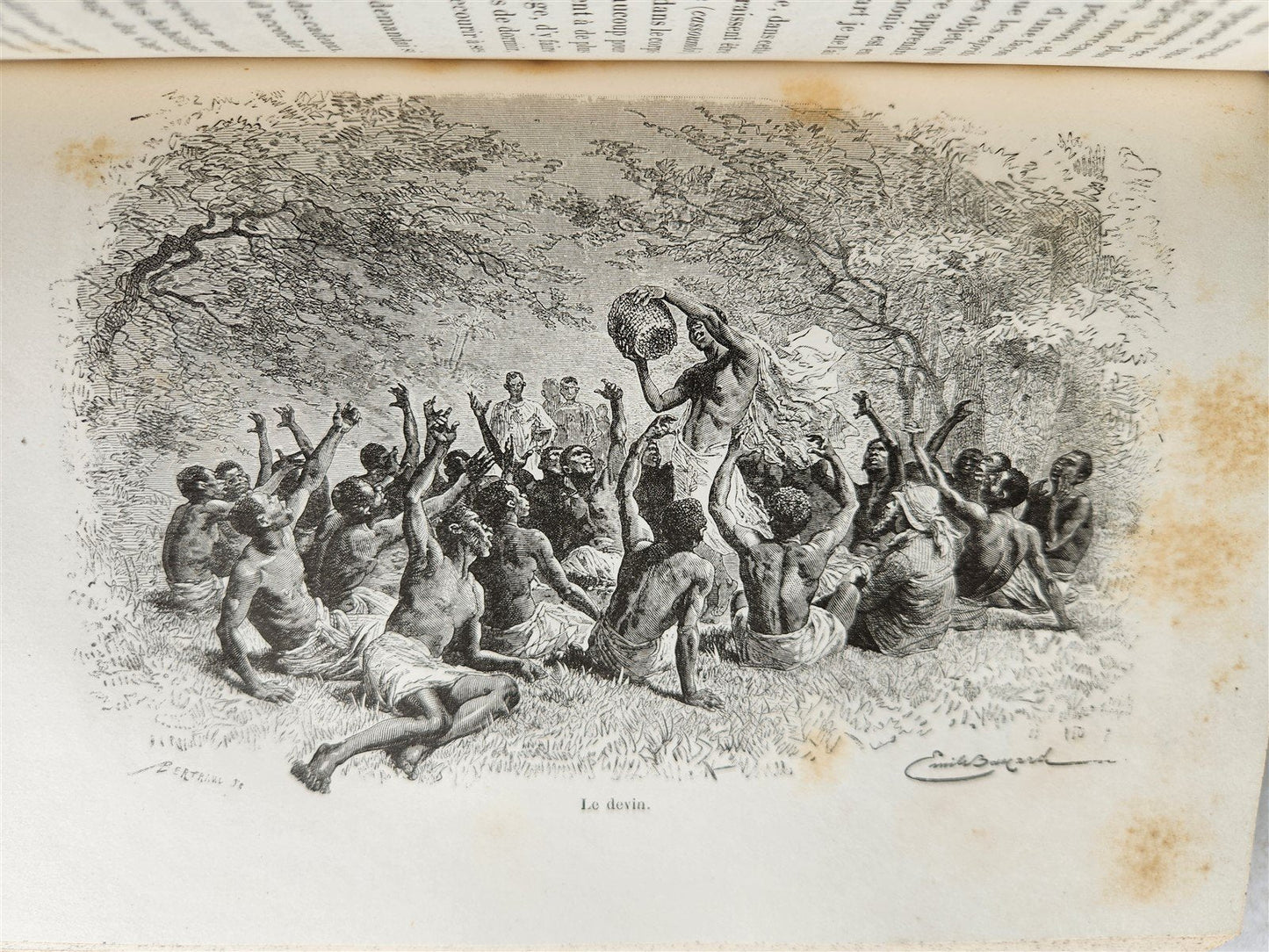 1881 AFRICA TRAVELS by SERPA PINTO 2 ILLUSTRATED VOLUMES in FRENCH antique