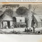 1881 AFRICA TRAVELS by SERPA PINTO 2 ILLUSTRATED VOLUMES in FRENCH antique