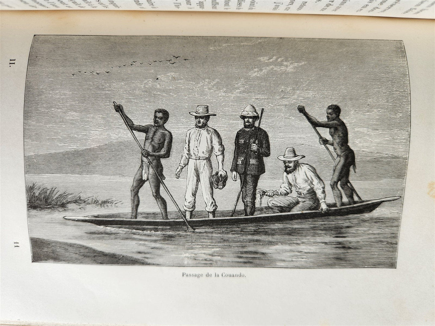 1881 AFRICA TRAVELS by SERPA PINTO 2 ILLUSTRATED VOLUMES in FRENCH antique