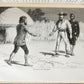 1881 AFRICA TRAVELS by SERPA PINTO 2 ILLUSTRATED VOLUMES in FRENCH antique