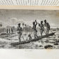 1881 AFRICA TRAVELS by SERPA PINTO 2 ILLUSTRATED VOLUMES in FRENCH antique