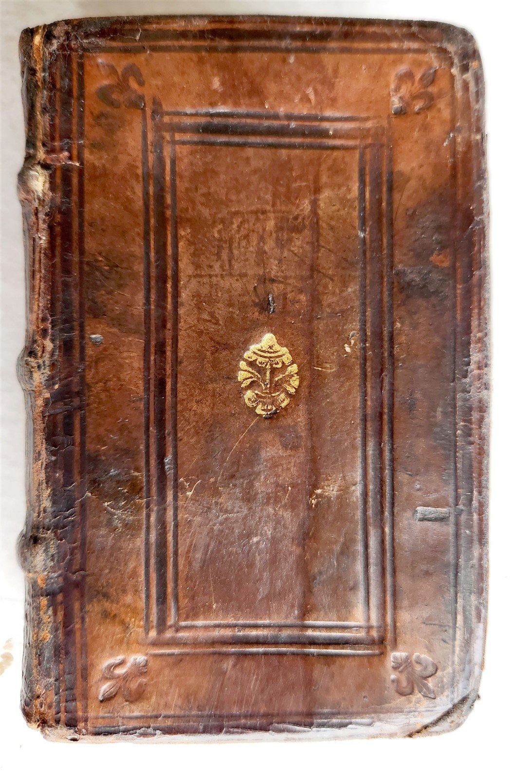 1572 THEOLOGY by Johannes Tauler; ORIGINAL 16th CENTURY BINDING antique