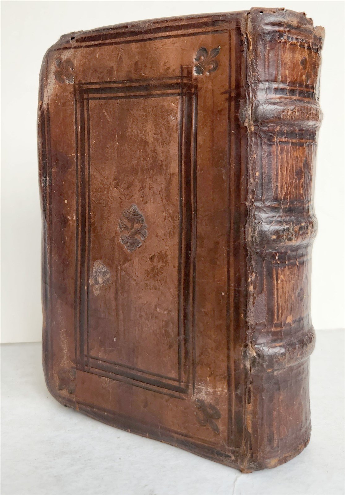 1572 THEOLOGY by Johannes Tauler; ORIGINAL 16th CENTURY BINDING antique