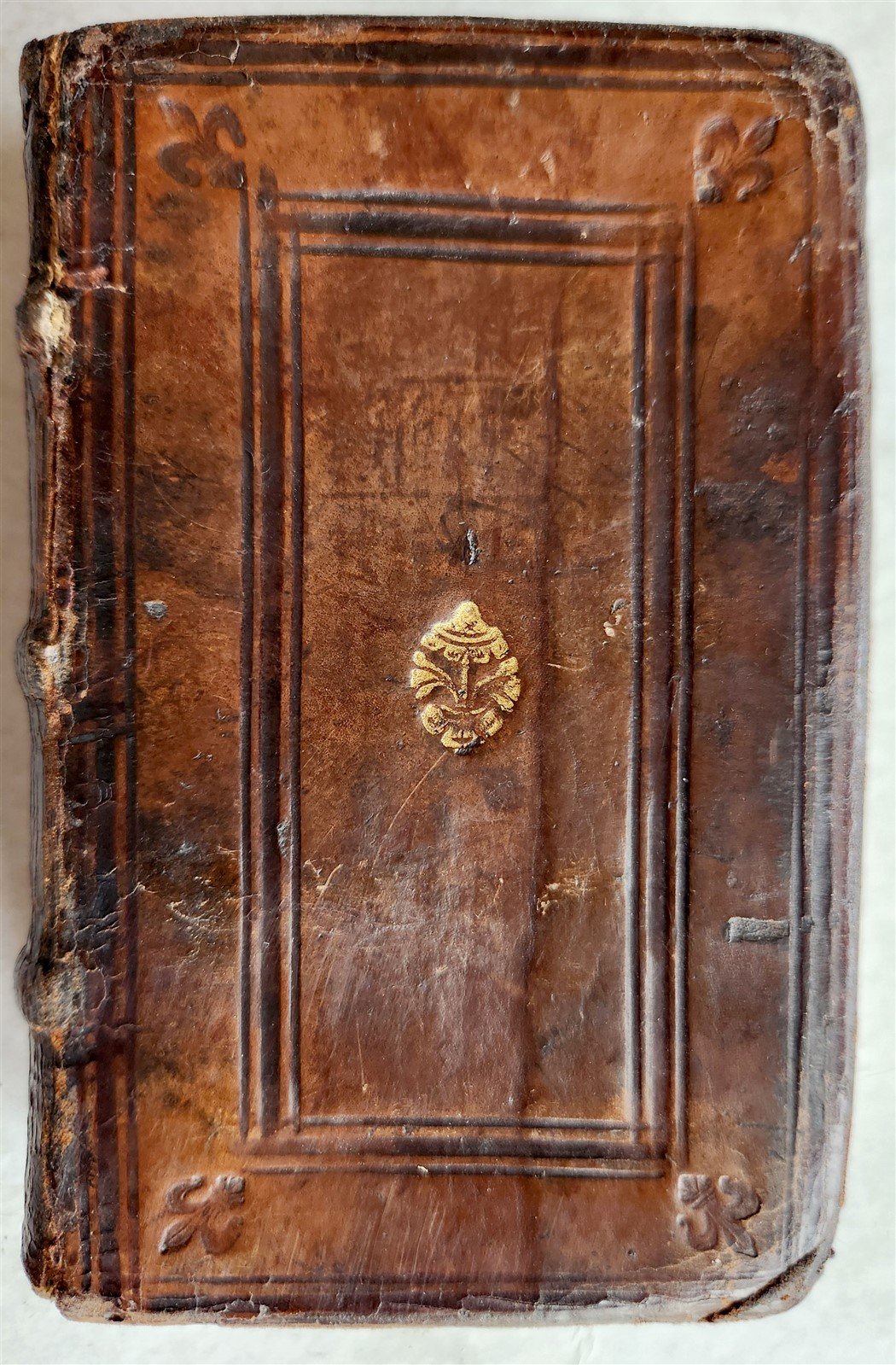 1572 THEOLOGY by Johannes Tauler; ORIGINAL 16th CENTURY BINDING antique