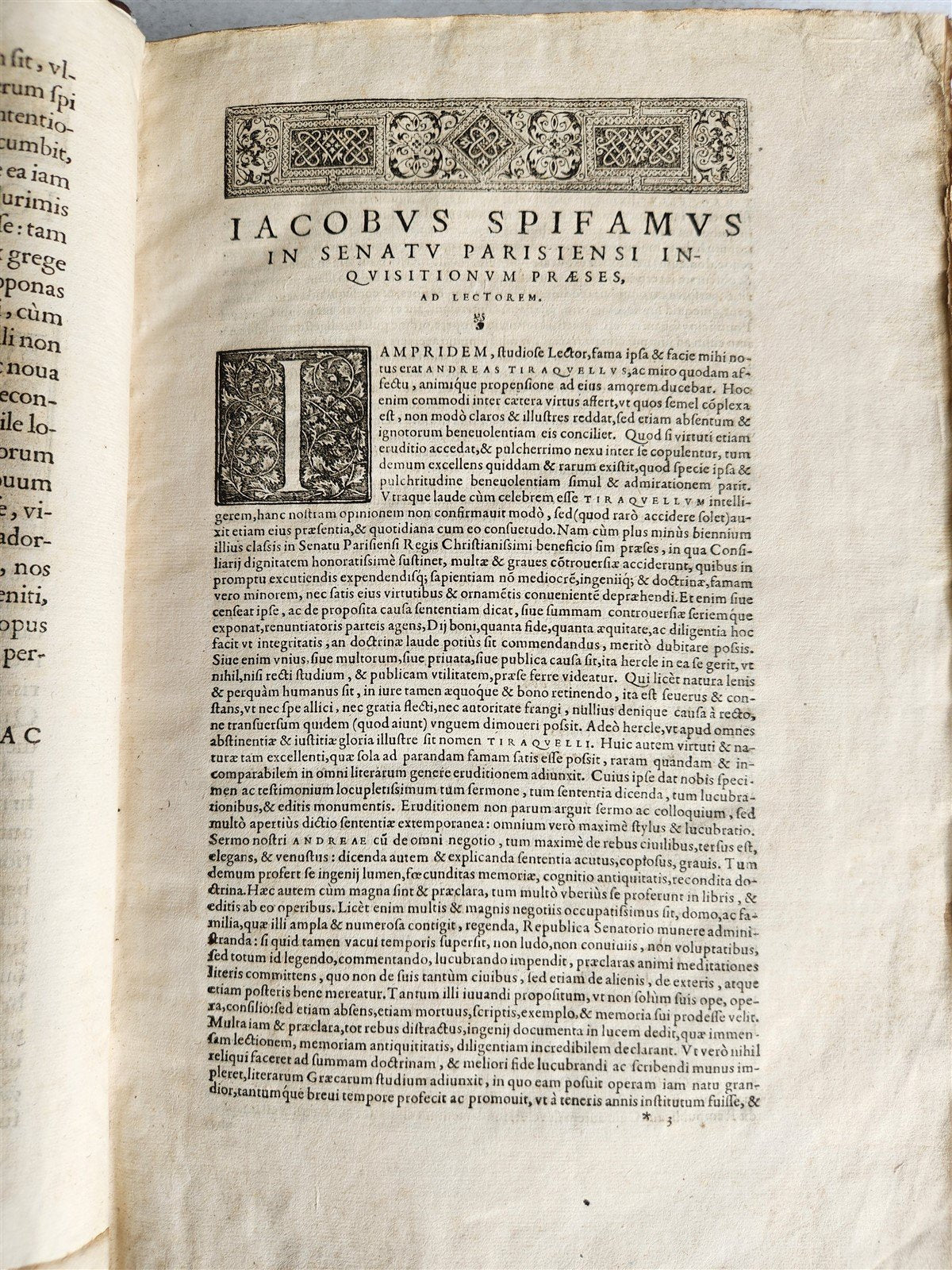 1569 WORK on LAWS of MARRIAGE by Andreas Tiraquellus antique 16th CENTURY FOLIO