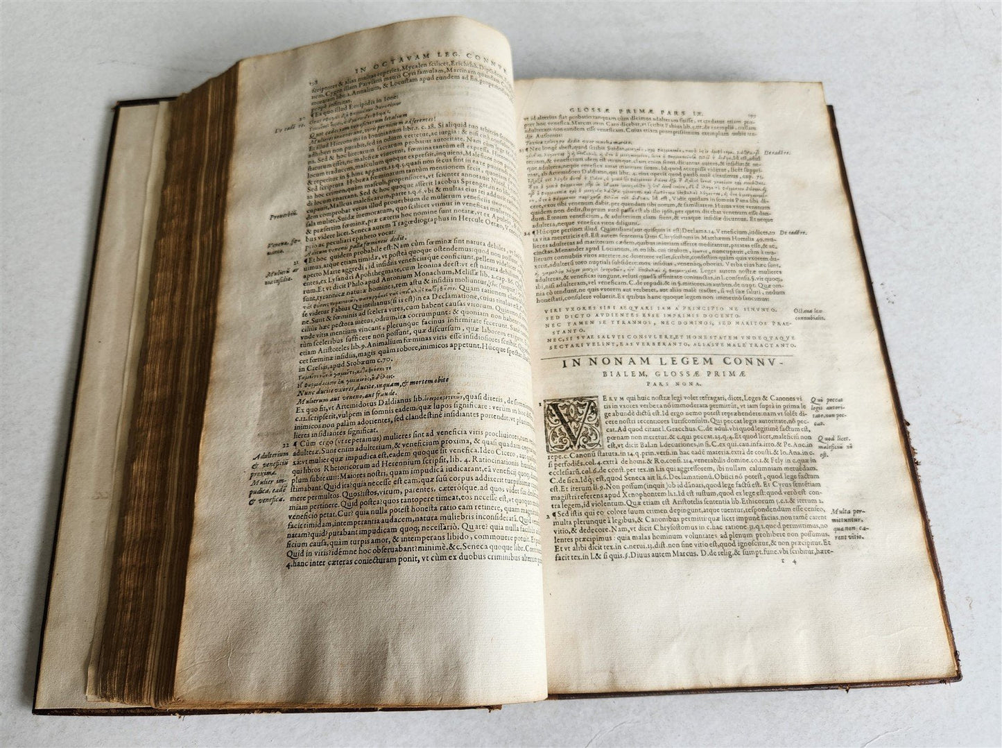 1569 WORK on LAWS of MARRIAGE by Andreas Tiraquellus antique 16th CENTURY FOLIO