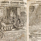 1577 BIBLE COMMENTARIES by J. Feucht ILLUSTRATED antique 16th century FOLIO