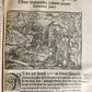 1577 BIBLE COMMENTARIES by J. Feucht ILLUSTRATED antique 16th century FOLIO