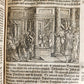 1577 BIBLE COMMENTARIES by J. Feucht ILLUSTRATED antique 16th century FOLIO