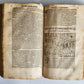 1577 BIBLE COMMENTARIES by J. Feucht ILLUSTRATED antique 16th century FOLIO
