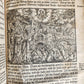 1577 BIBLE COMMENTARIES by J. Feucht ILLUSTRATED antique 16th century FOLIO