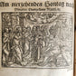 1588 SERMONS by LUIS de GRANADA ILLUSTRATED antique PIGSKIN BOUND FOLIO