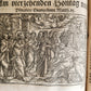 1588 SERMONS by LUIS de GRANADA ILLUSTRATED antique PIGSKIN BOUND FOLIO