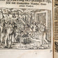 1588 SERMONS by LUIS de GRANADA ILLUSTRATED antique PIGSKIN BOUND FOLIO