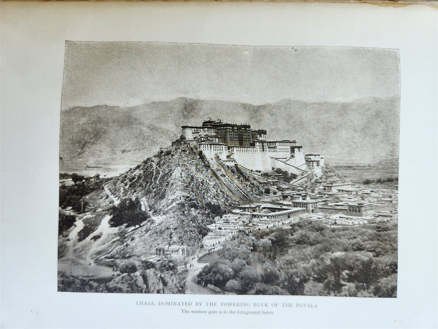 1905 OPENING of TIBET ACCOUNT OF LHASA antique by Perceval Landon ILLUSTRATED