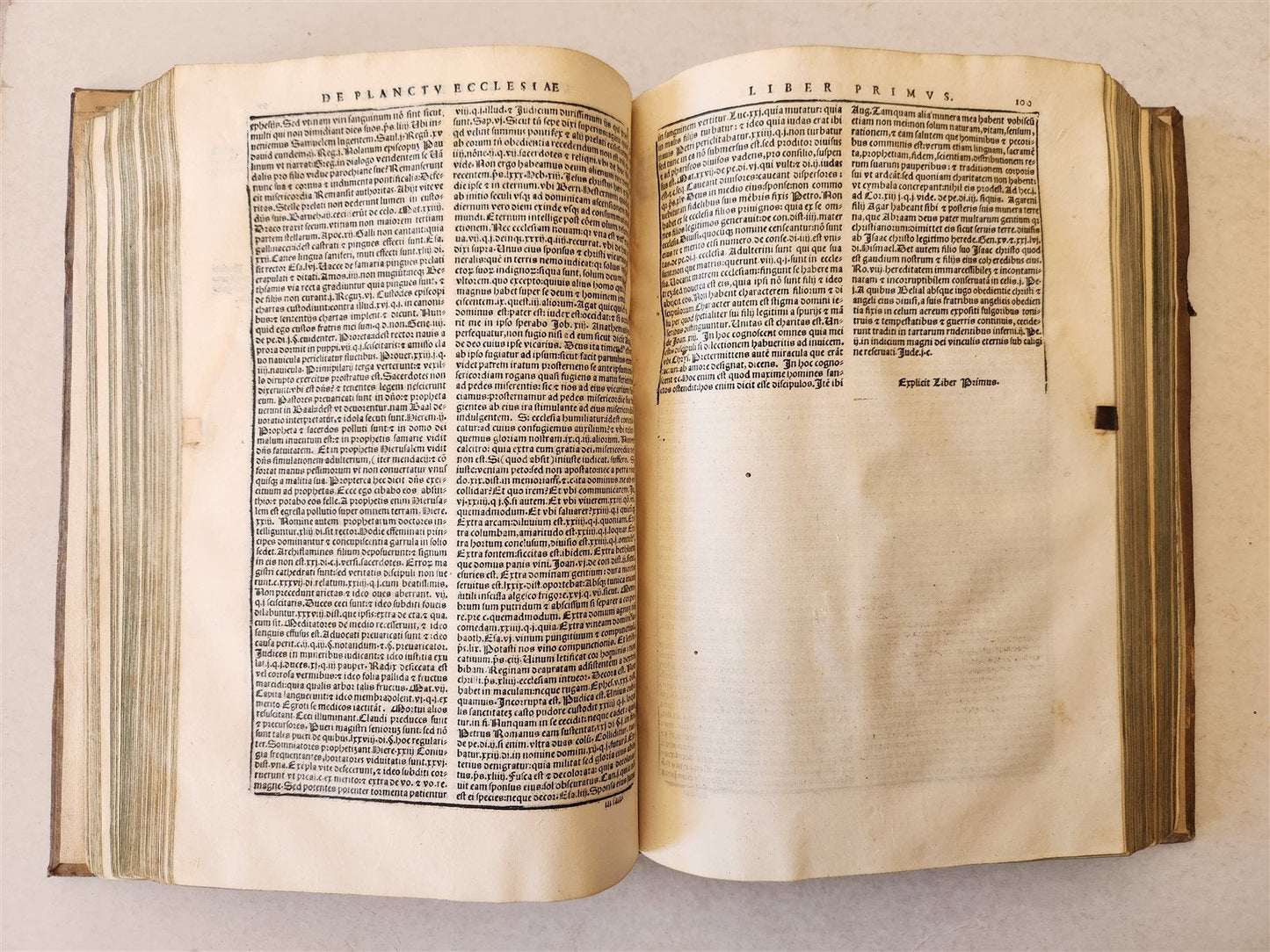 1560 CANON LAW WORK by GALICIAN LAWYER ALVARO PELAYO antique PIGSKIN BOUND FOLIO