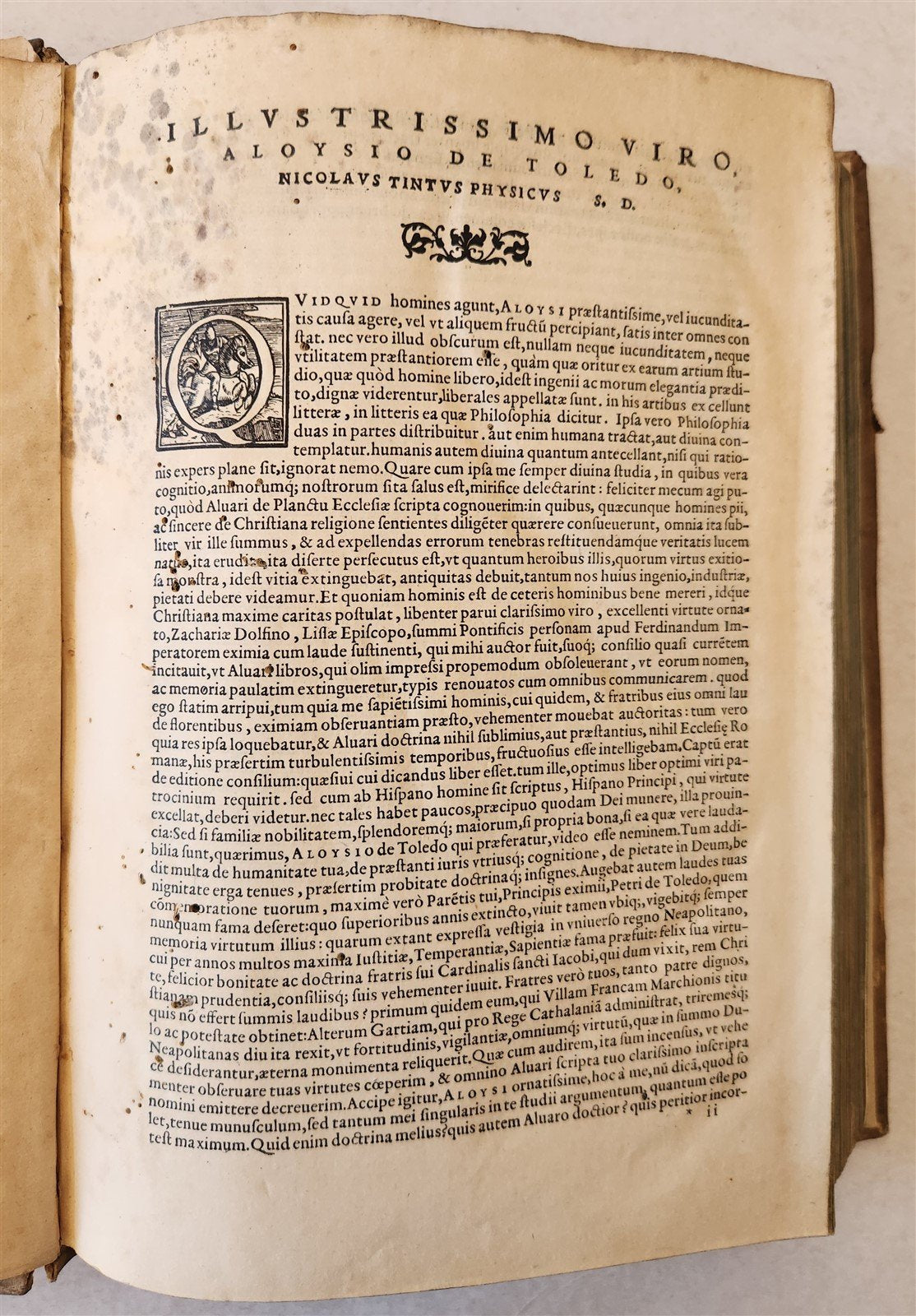 1560 CANON LAW WORK by GALICIAN LAWYER ALVARO PELAYO antique PIGSKIN BOUND FOLIO