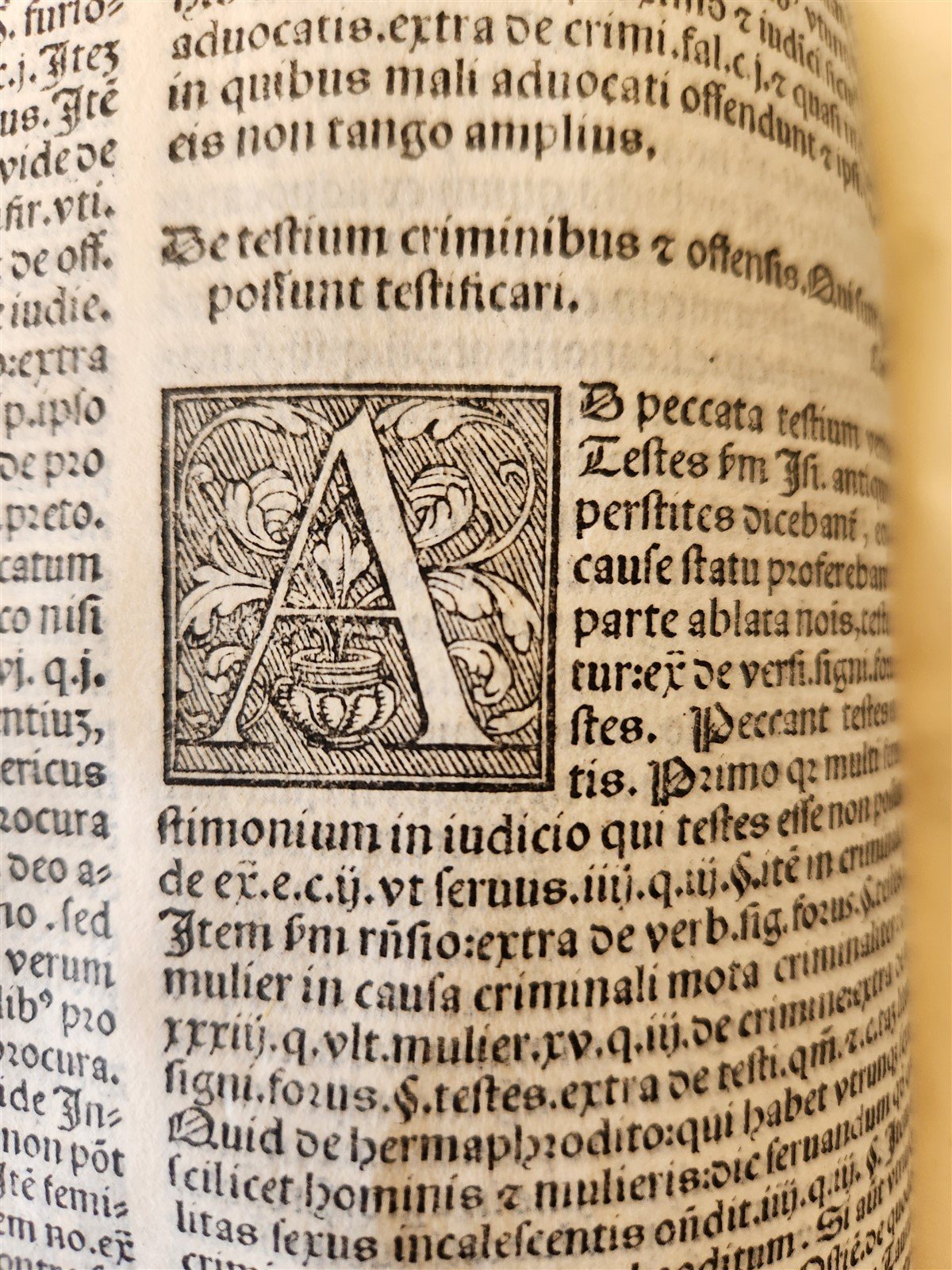 1560 CANON LAW WORK by GALICIAN LAWYER ALVARO PELAYO antique PIGSKIN BOUND FOLIO