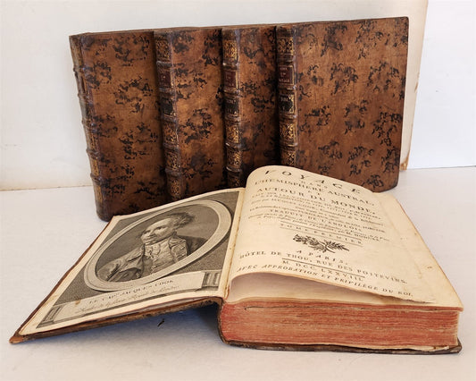 1778 CAPTAIN COOK SECOND VOYAGE 5 VOLUMES antique ILLUSTRATED w/66 PLATES French