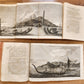 1778 CAPTAIN COOK SECOND VOYAGE 5 VOLUMES antique ILLUSTRATED w/66 PLATES French
