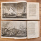 1778 CAPTAIN COOK SECOND VOYAGE 5 VOLUMES antique ILLUSTRATED w/66 PLATES French