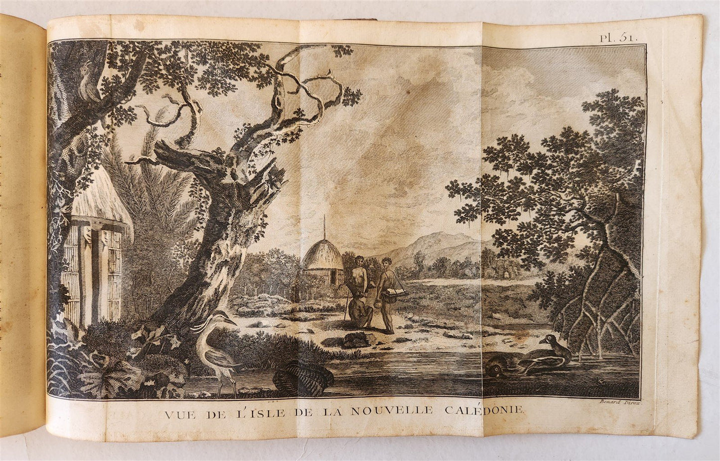 1778 CAPTAIN COOK SECOND VOYAGE 5 VOLUMES antique ILLUSTRATED w/66 PLATES French