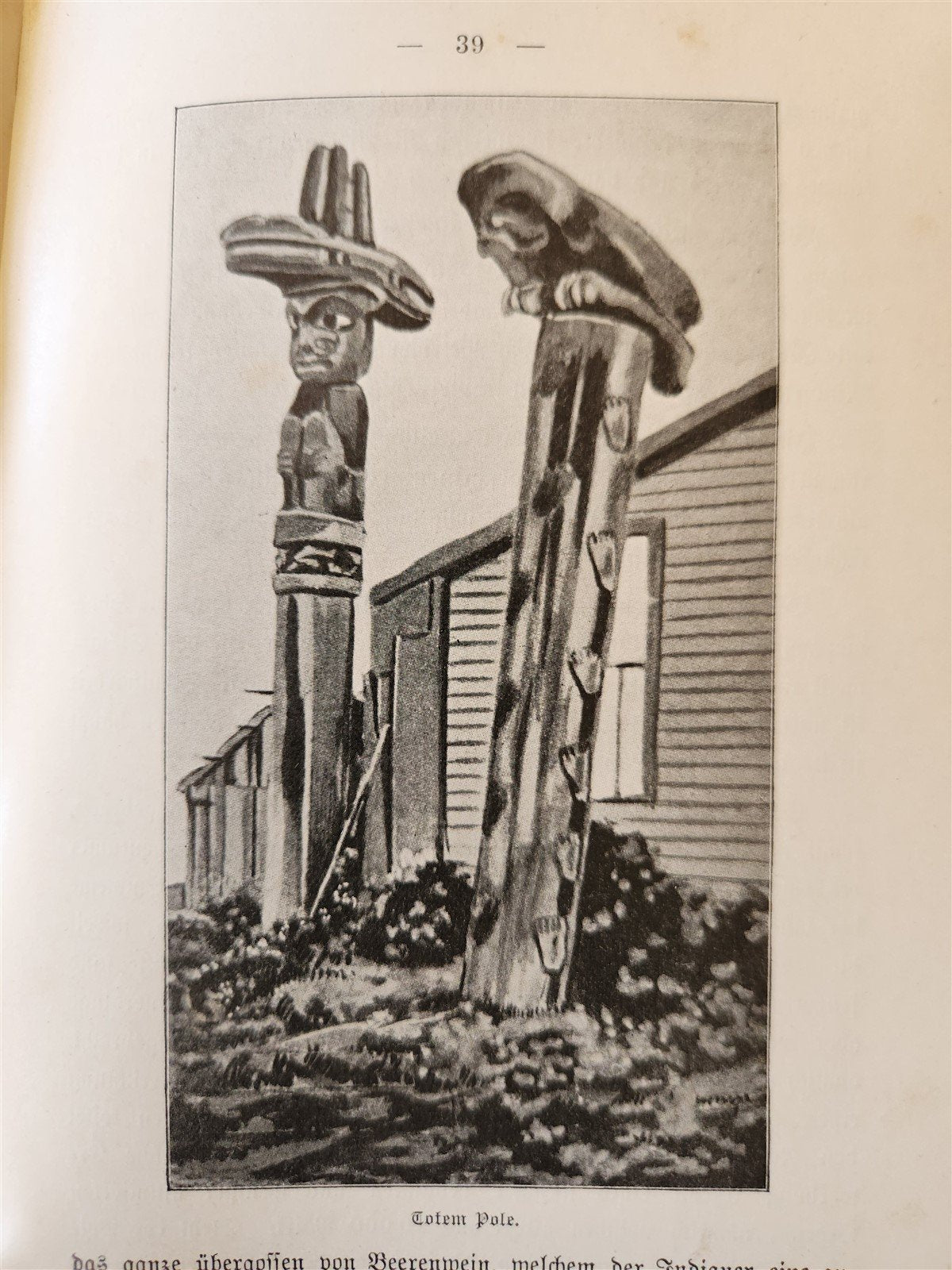 1897 Auf nach ALASKA by J. Moller antique ILLUSTRATED in GERMAN