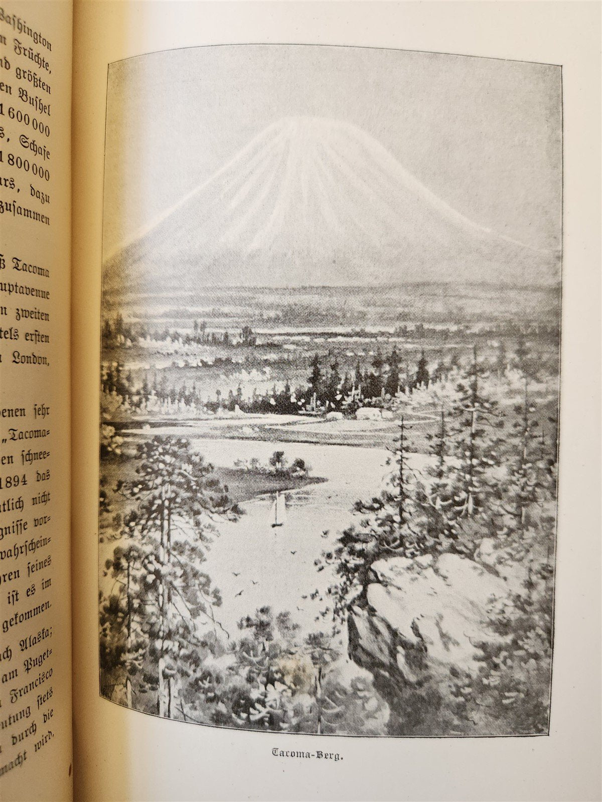 1897 Auf nach ALASKA by J. Moller antique ILLUSTRATED in GERMAN