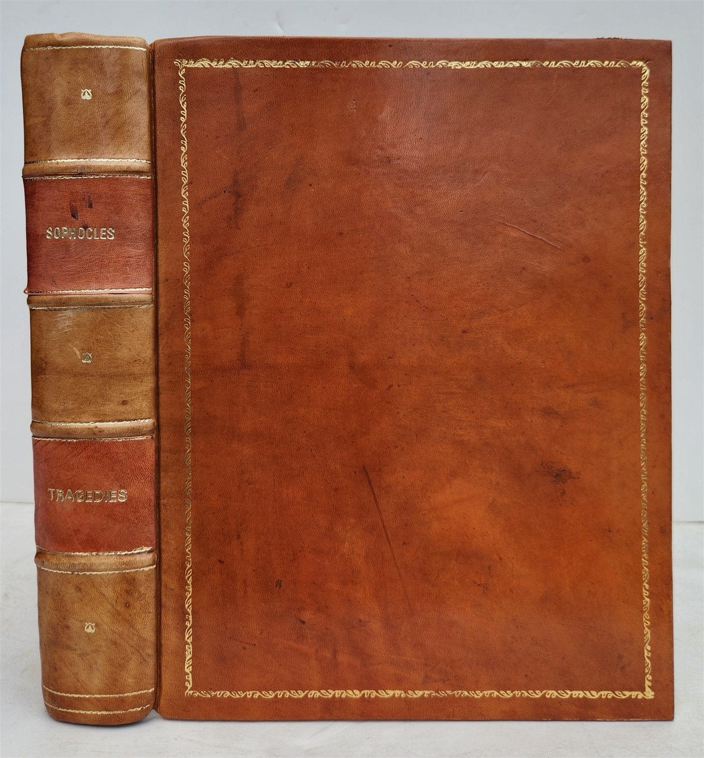 1788 TRAGEDIES of SOPHOCLES antique in ENGLISH