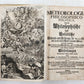 1712 METEOROLOGIA illustrated w/ 83 ENGRAVINGS antique in GERMAN VELLUM FOLIO